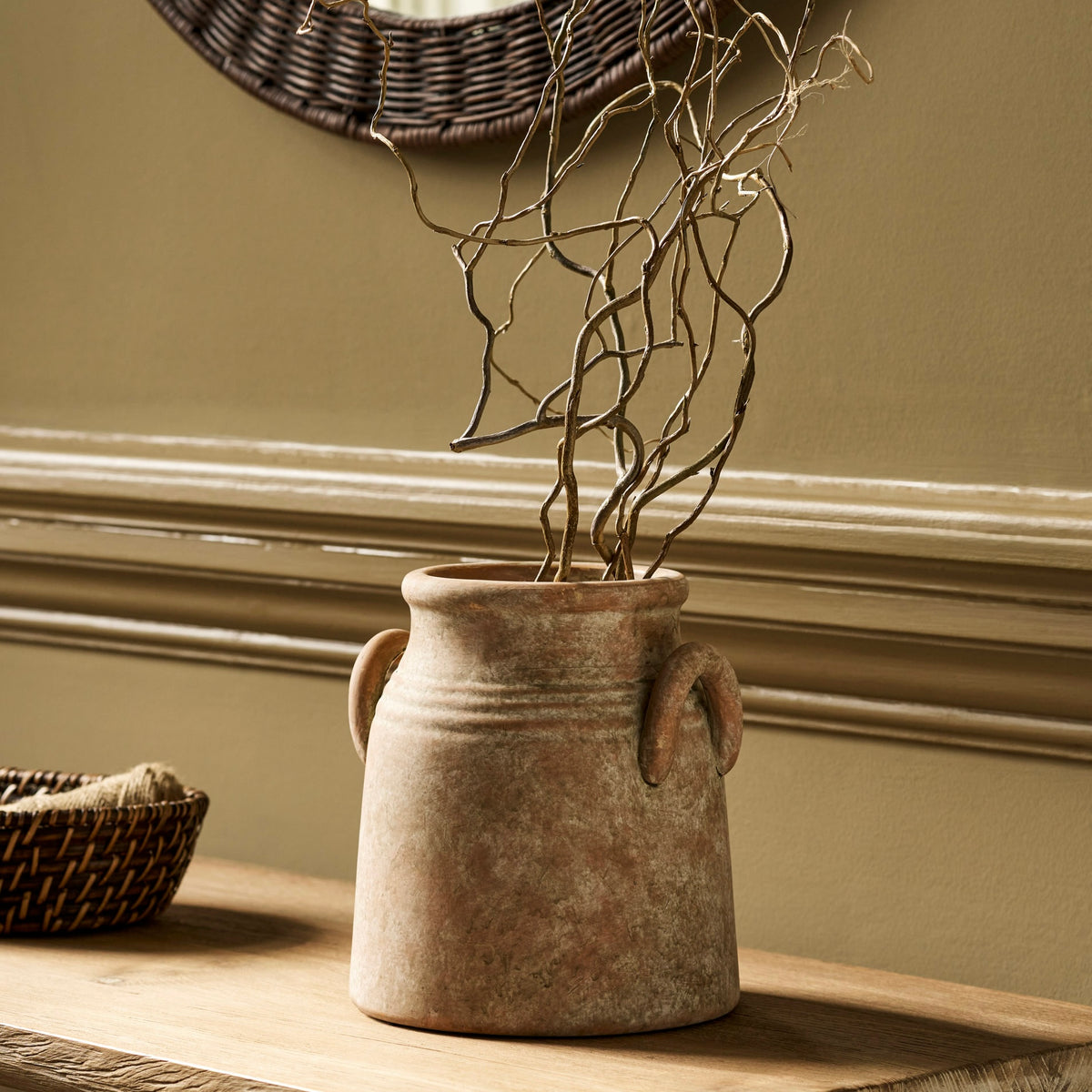 Wootton Stoneware Pot | Antique Brown