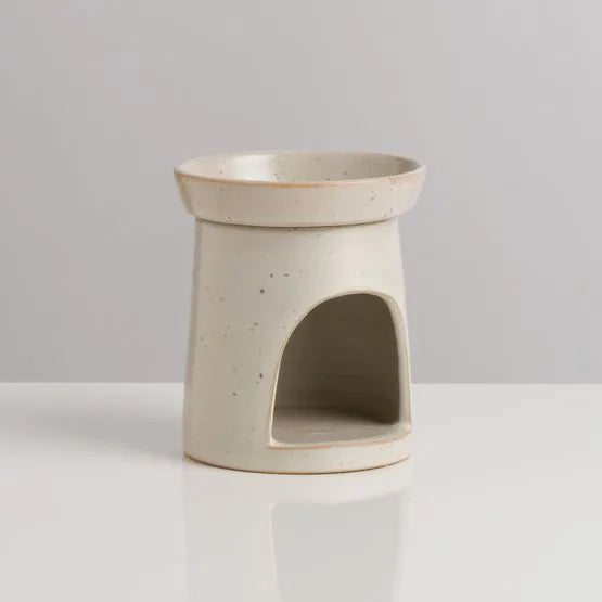 Handmade Ceramic Wax Burner | Cream