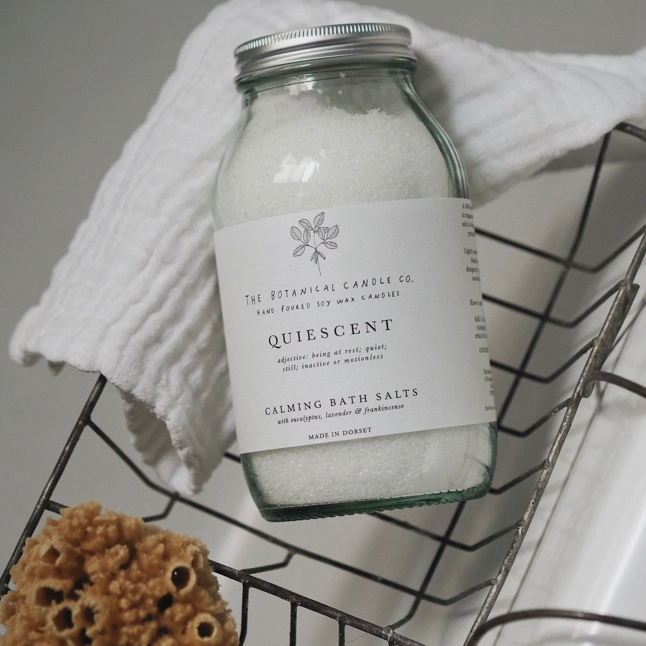 QUIESCENT Calming Bath Salts 500g