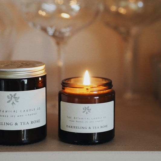 DARJEELING + TEA ROSE | Soy Wax Candle 120ml