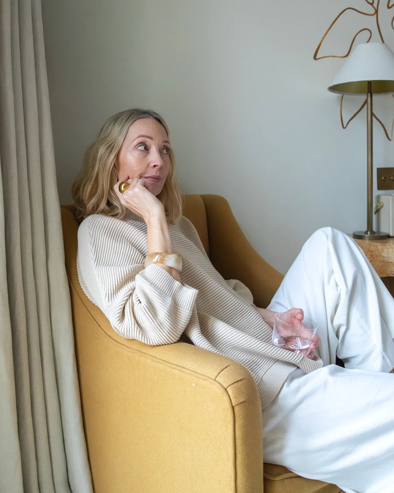 Chalk Vicki Jumper | Sand