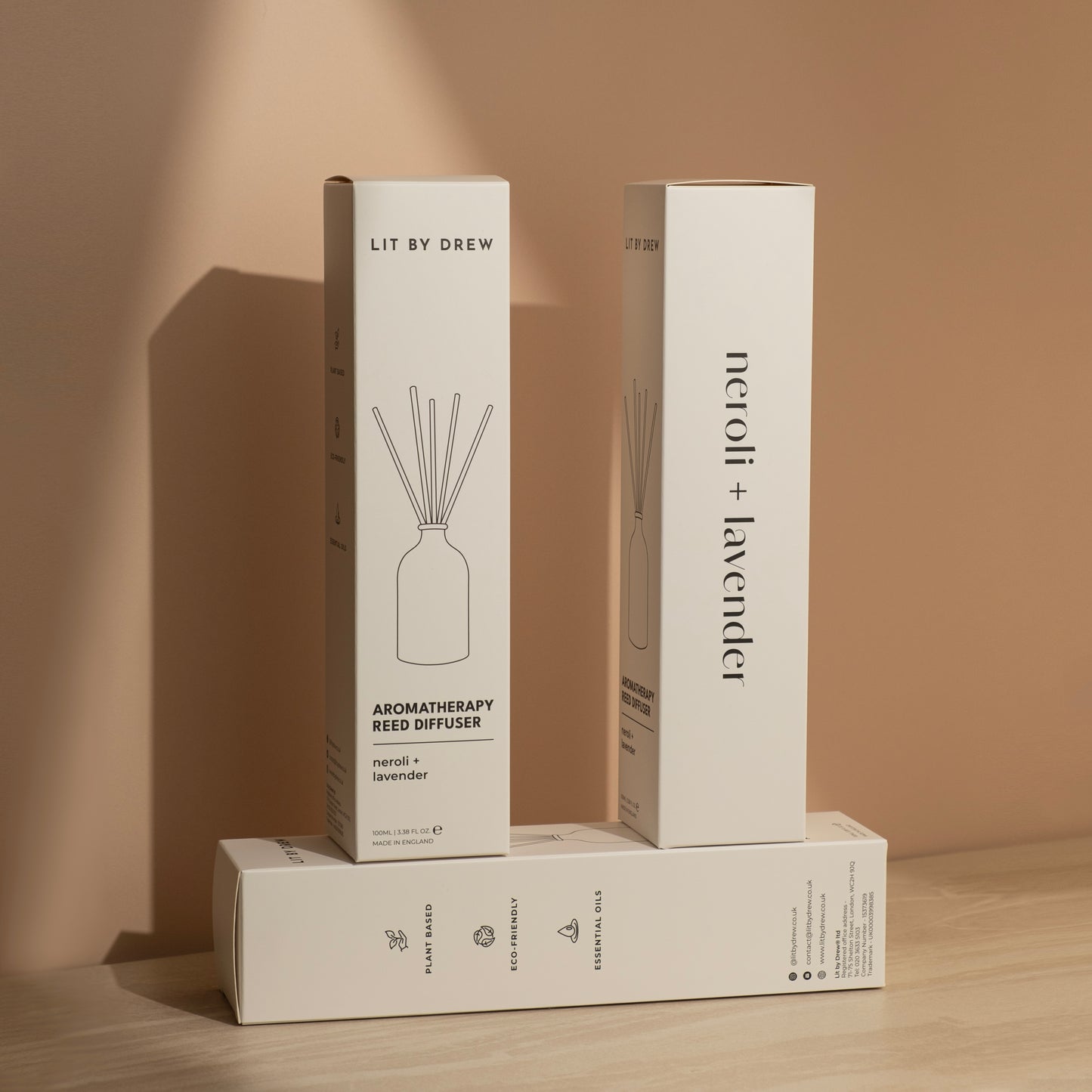 Neroli + Lavender | Pure Essential Oil Reed Diffuser
