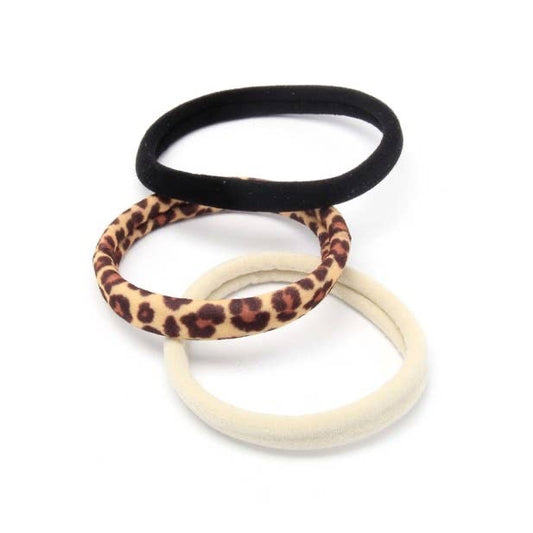 Animal Print Jersey Elastics