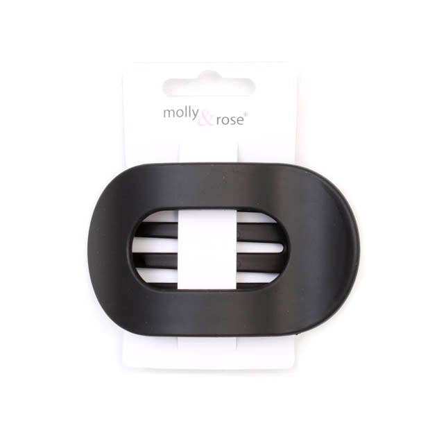 Oval Hair Clamp | Matt Finish