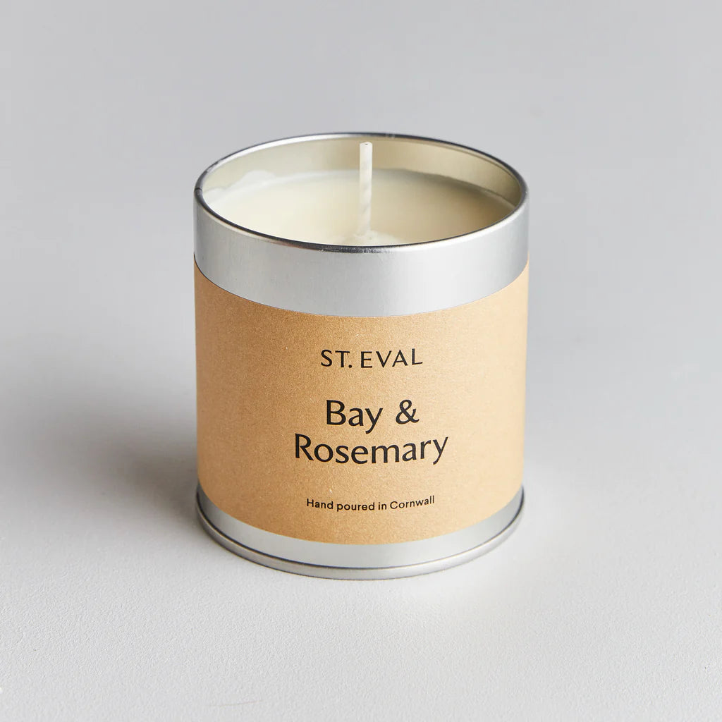 Bay + Rosemary Tin Candle