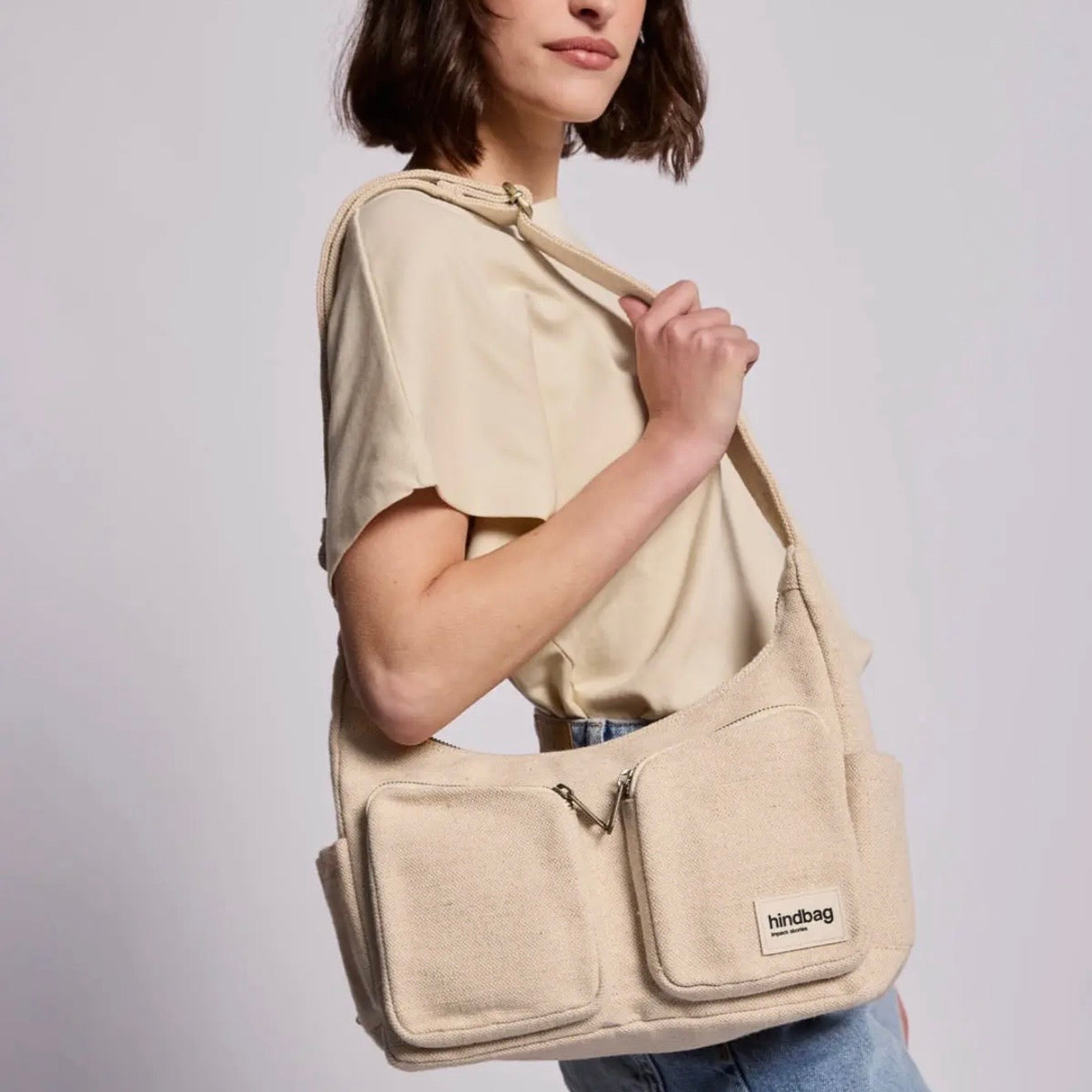 Emile Multipocket Bag | Jute