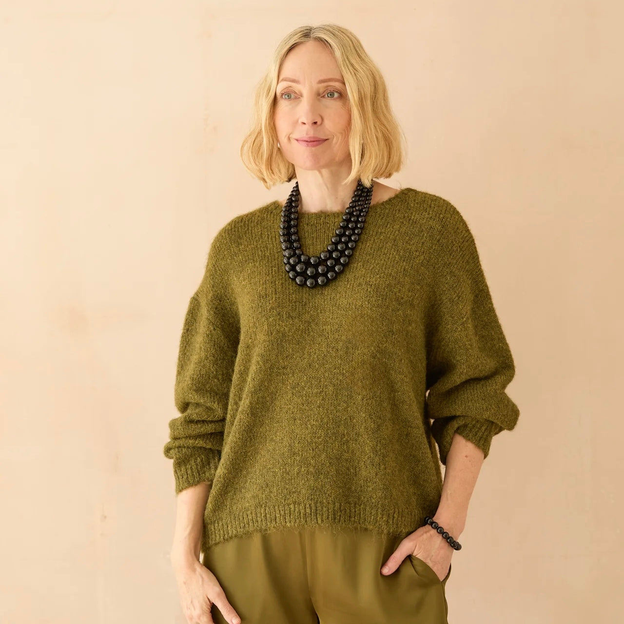 Phoebe Jumper | Moss