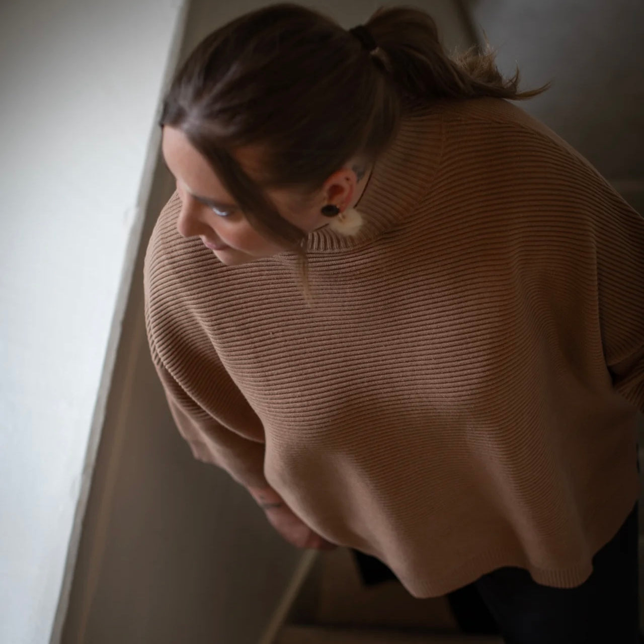 Vicki Jumper | Dark Tan