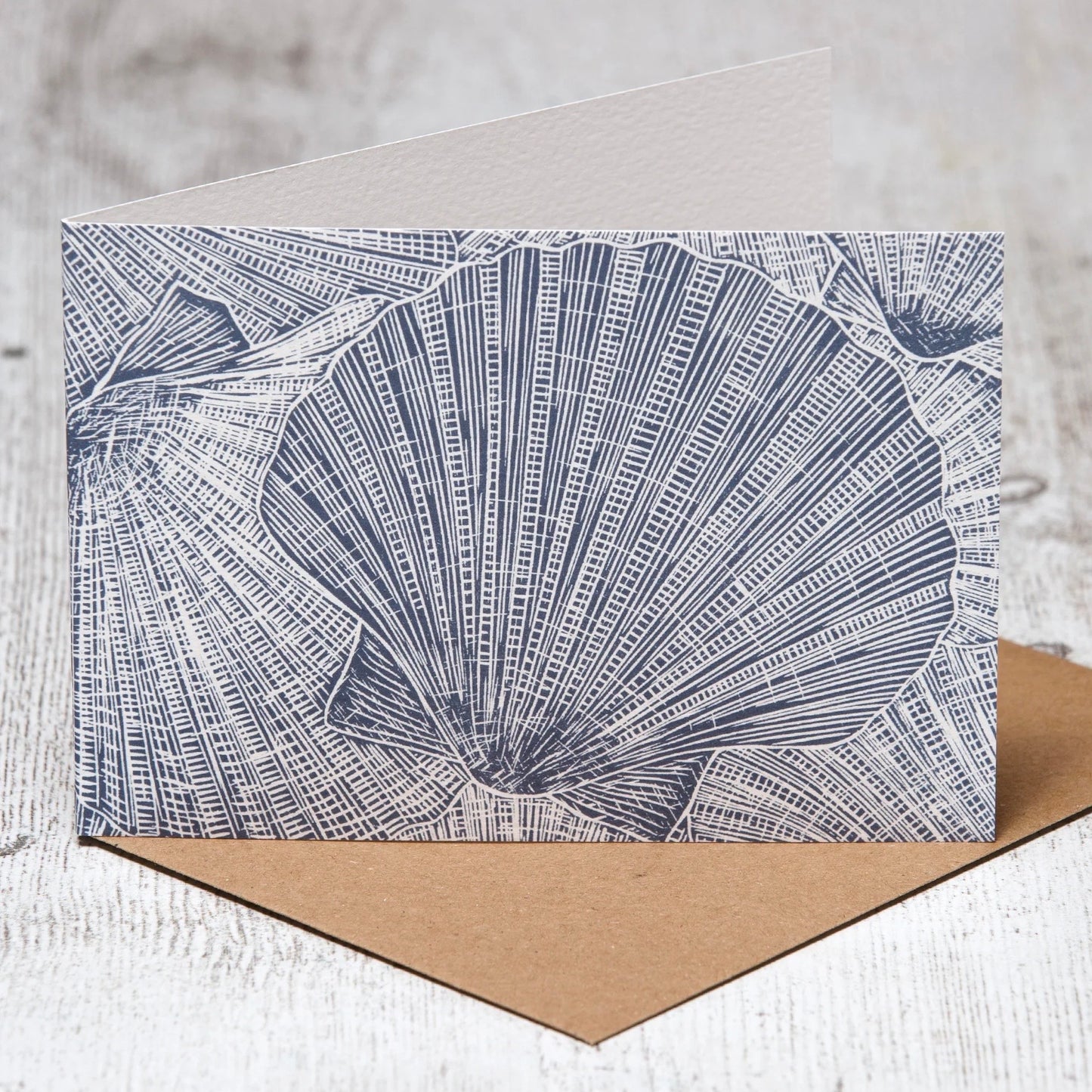 Collection Of Scallop Shells Greeting Card