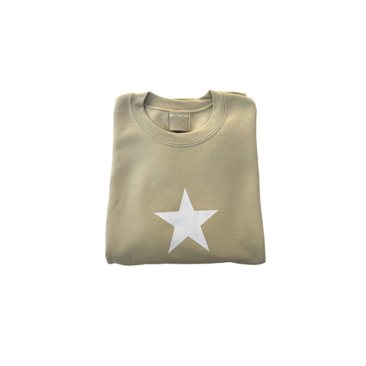 Star Sweatshirt | Sand