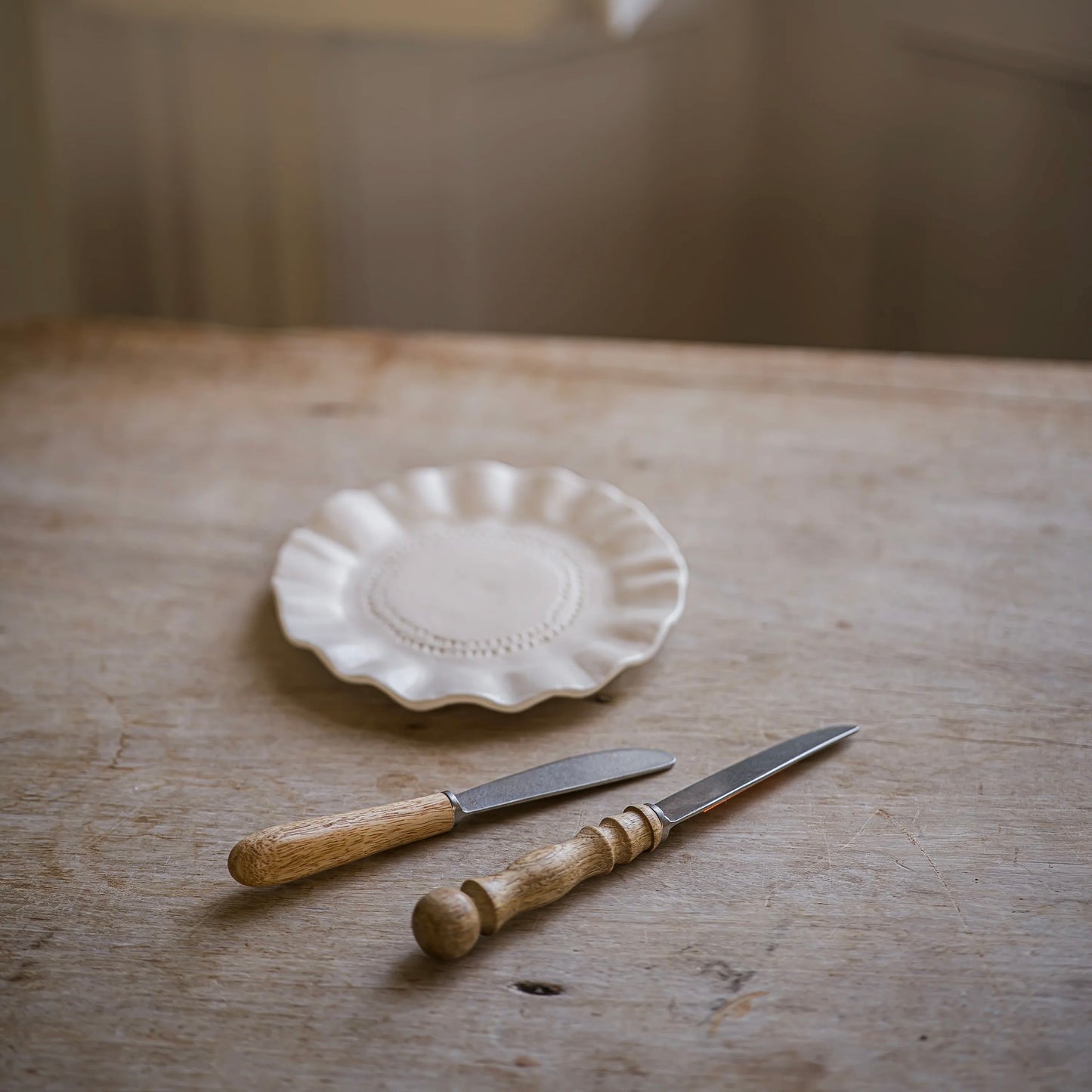 Hand-Carved Breakfast Knives | Set Of 2