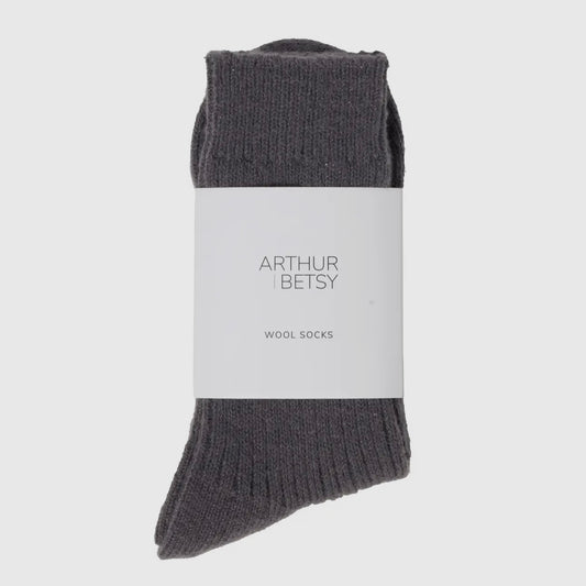 Wool Alpaca Socks | Twilight