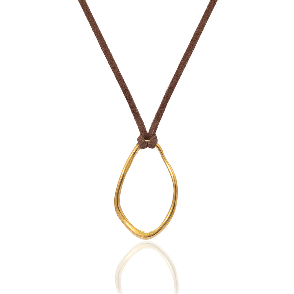 Gold Orb Necklace