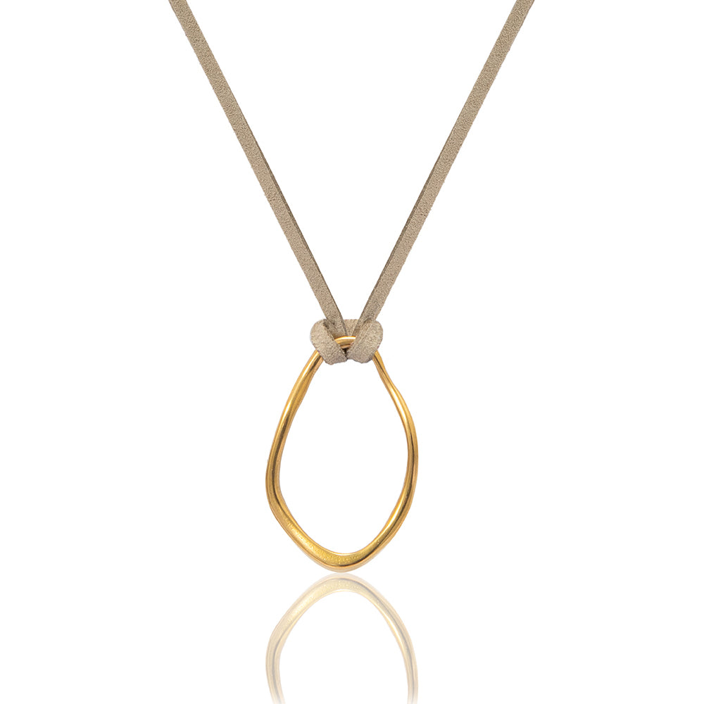 Gold Orb Necklace