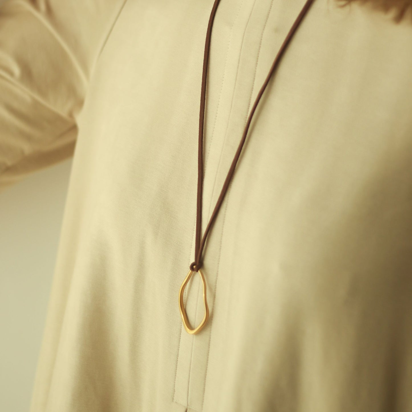 Gold Orb Necklace