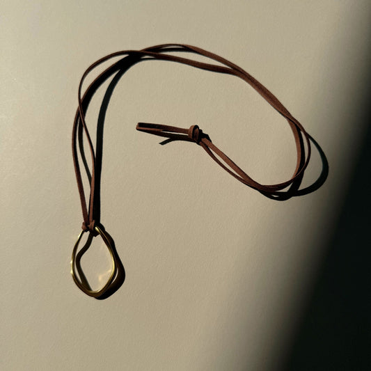 Gold Orb Necklace