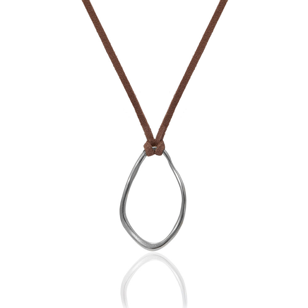 Silver Orb Necklace
