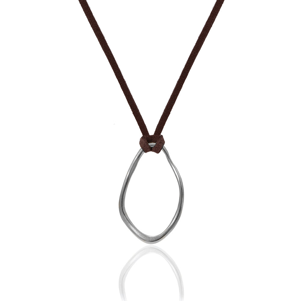 Silver Orb Necklace