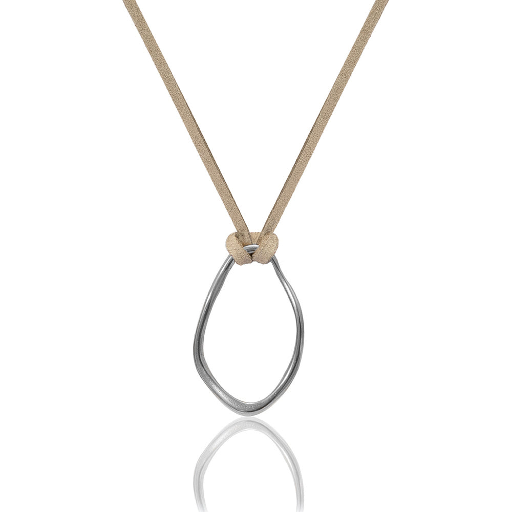 Silver Orb Necklace