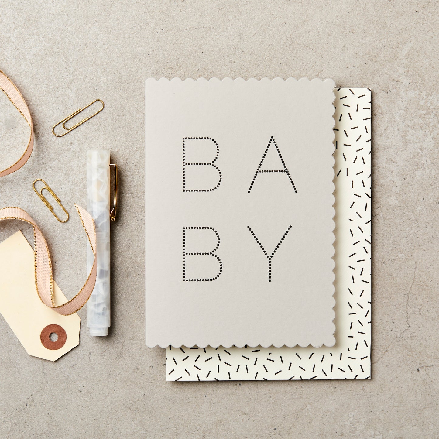 Luxe Baby Card