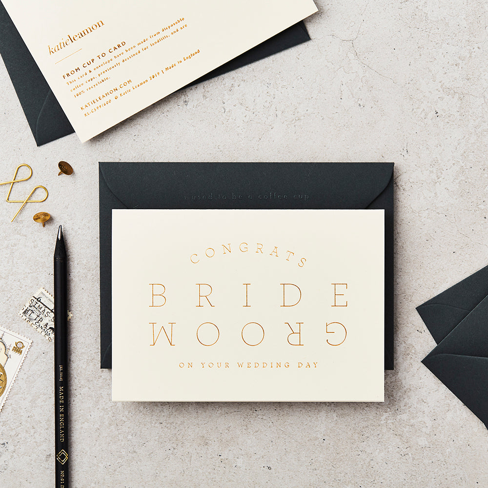 Bride & Groom Card