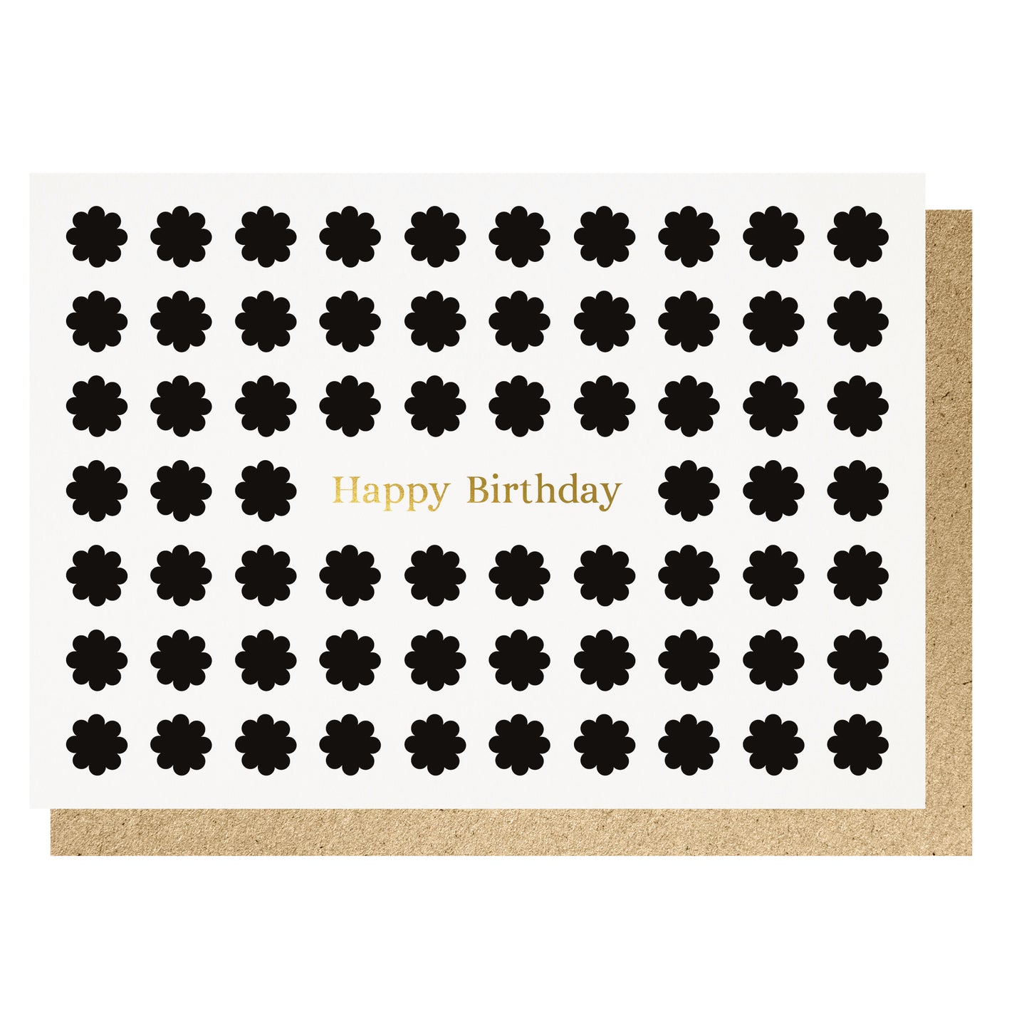 Happy Birthday Flower Card