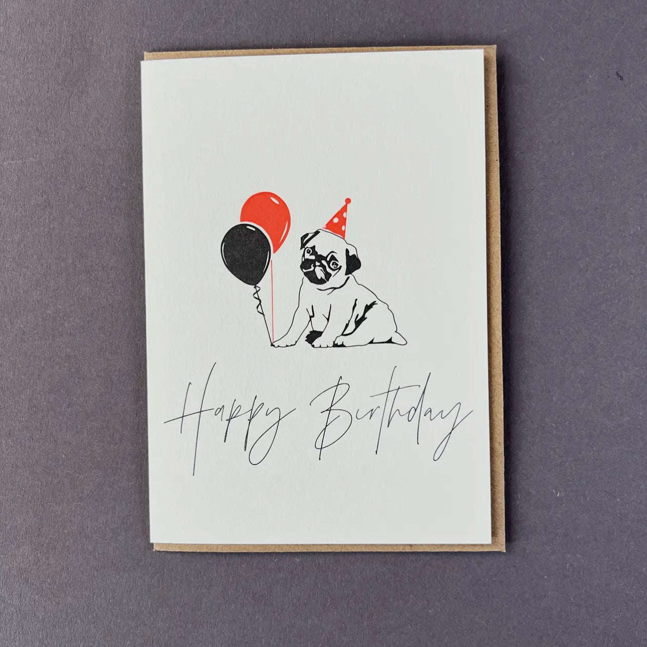 Birthday Card | Pug