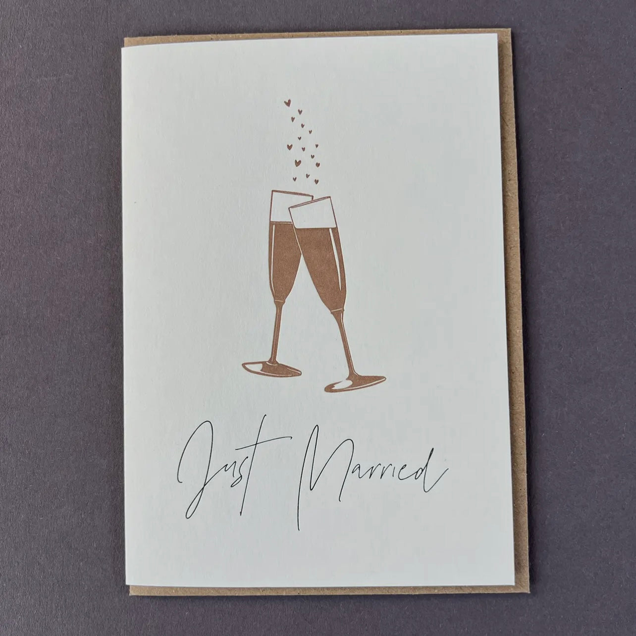 Just Married Card