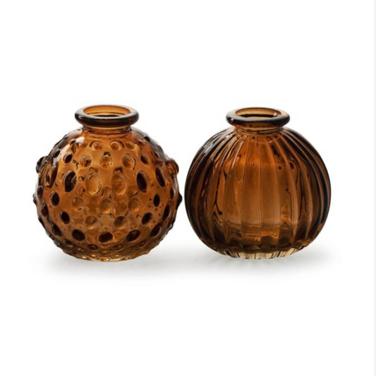 Round Bottle Vase | Chestnut