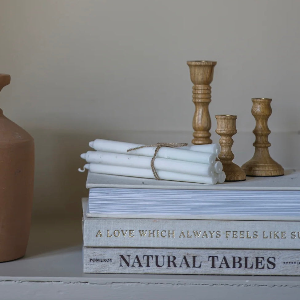 Wooden Candle Holders | Set Of 3