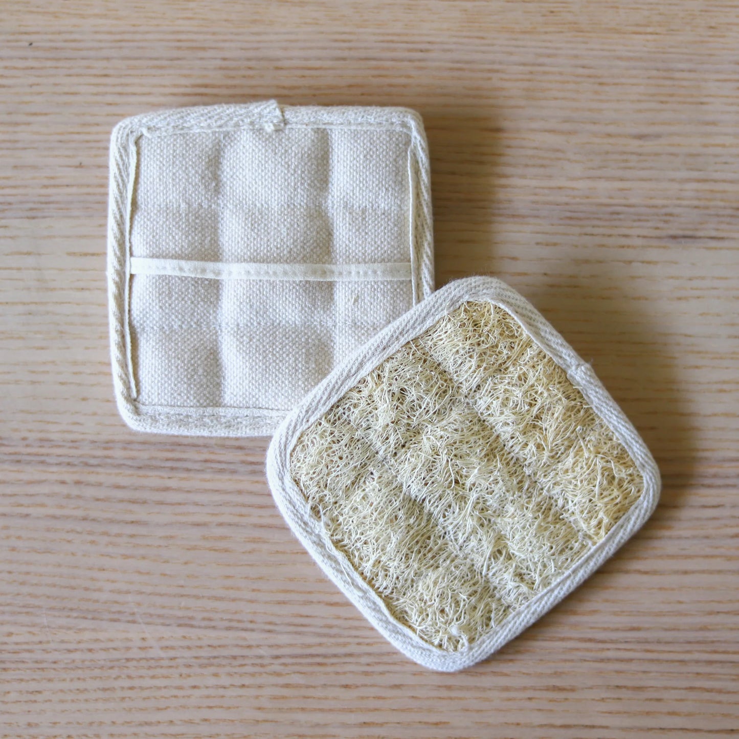 Organic Canvas Square Scrubber