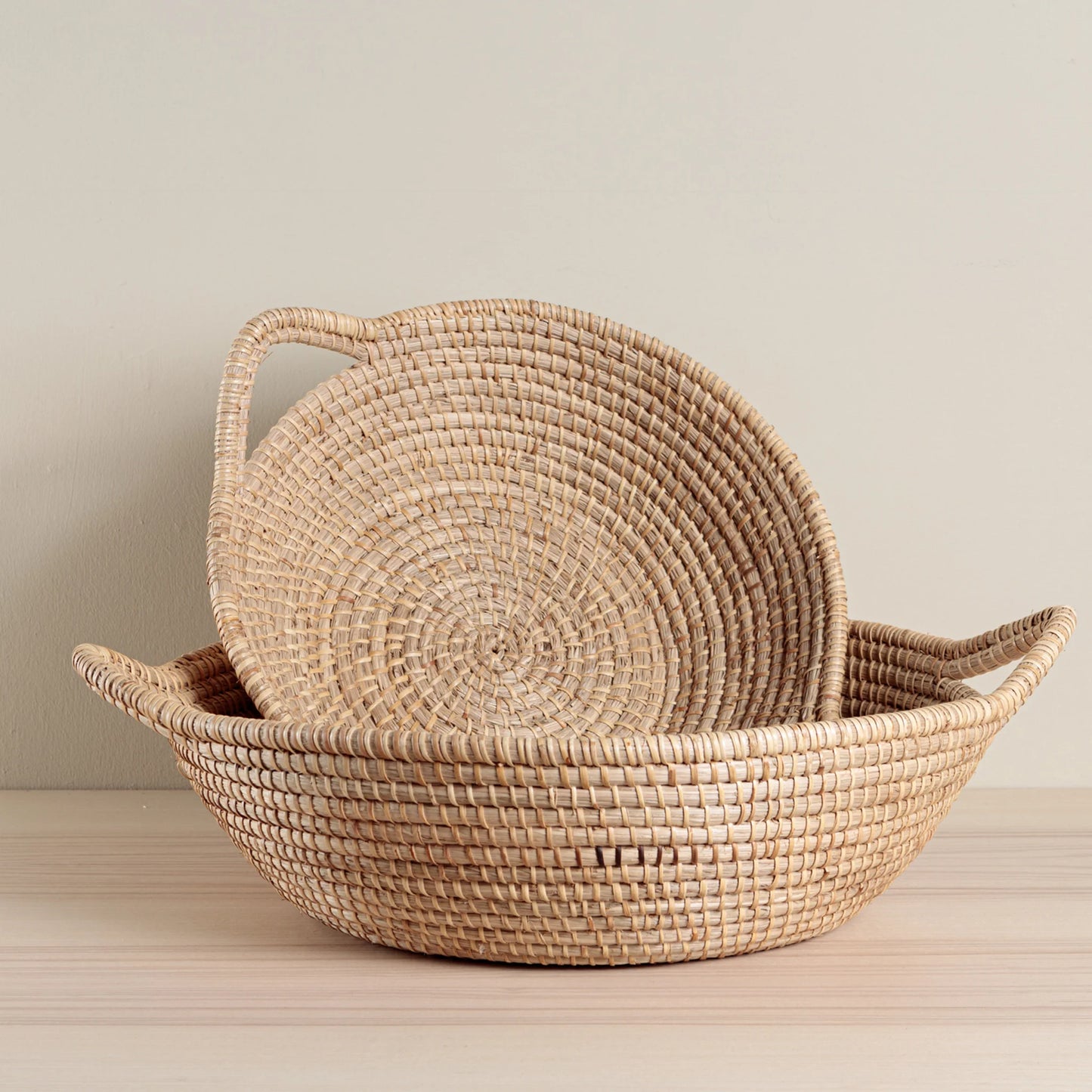 Seagrass Basket Trays | Set of 2