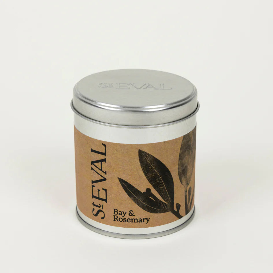 Bay + Rosemary Tin Candle