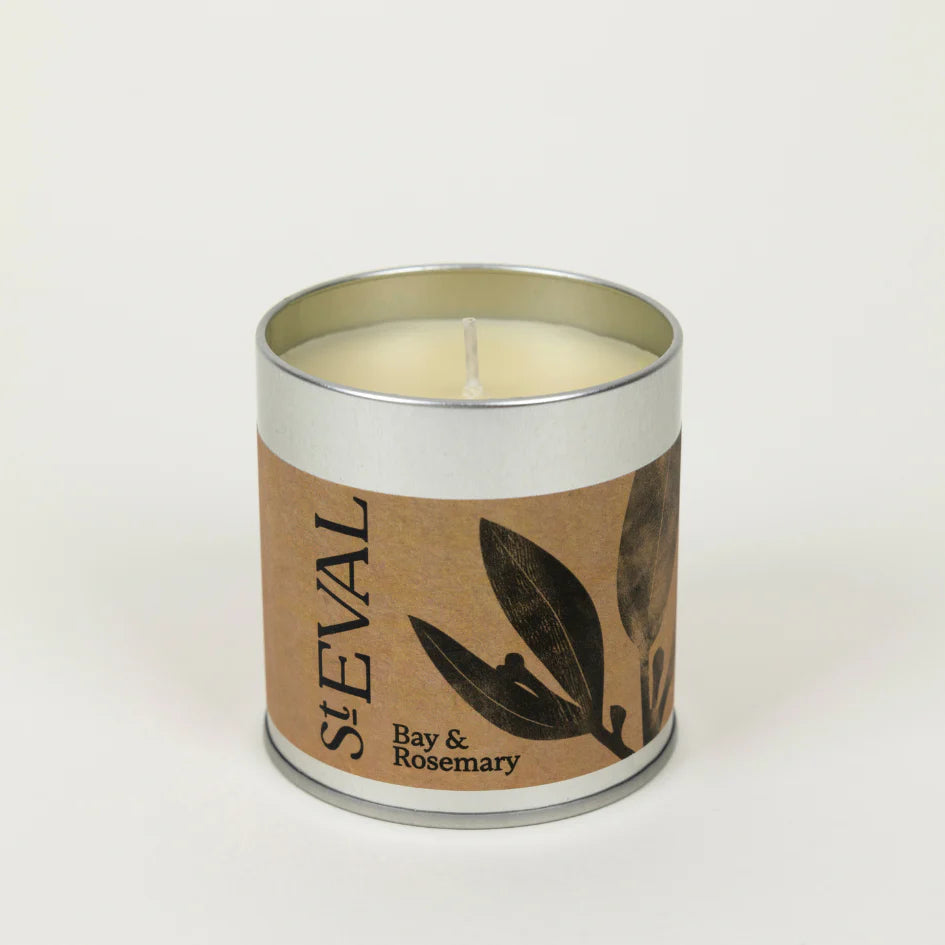 Bay + Rosemary Tin Candle