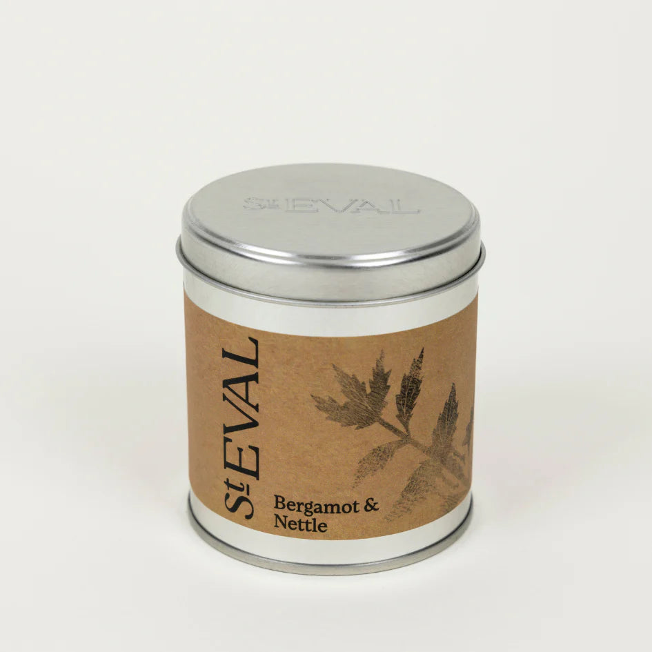 Bergamot + Nettle Tin Candle