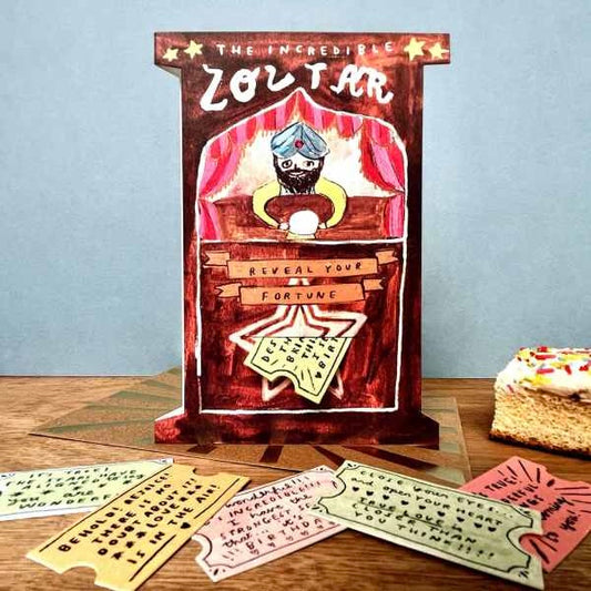 The Incredible Zoltar Card