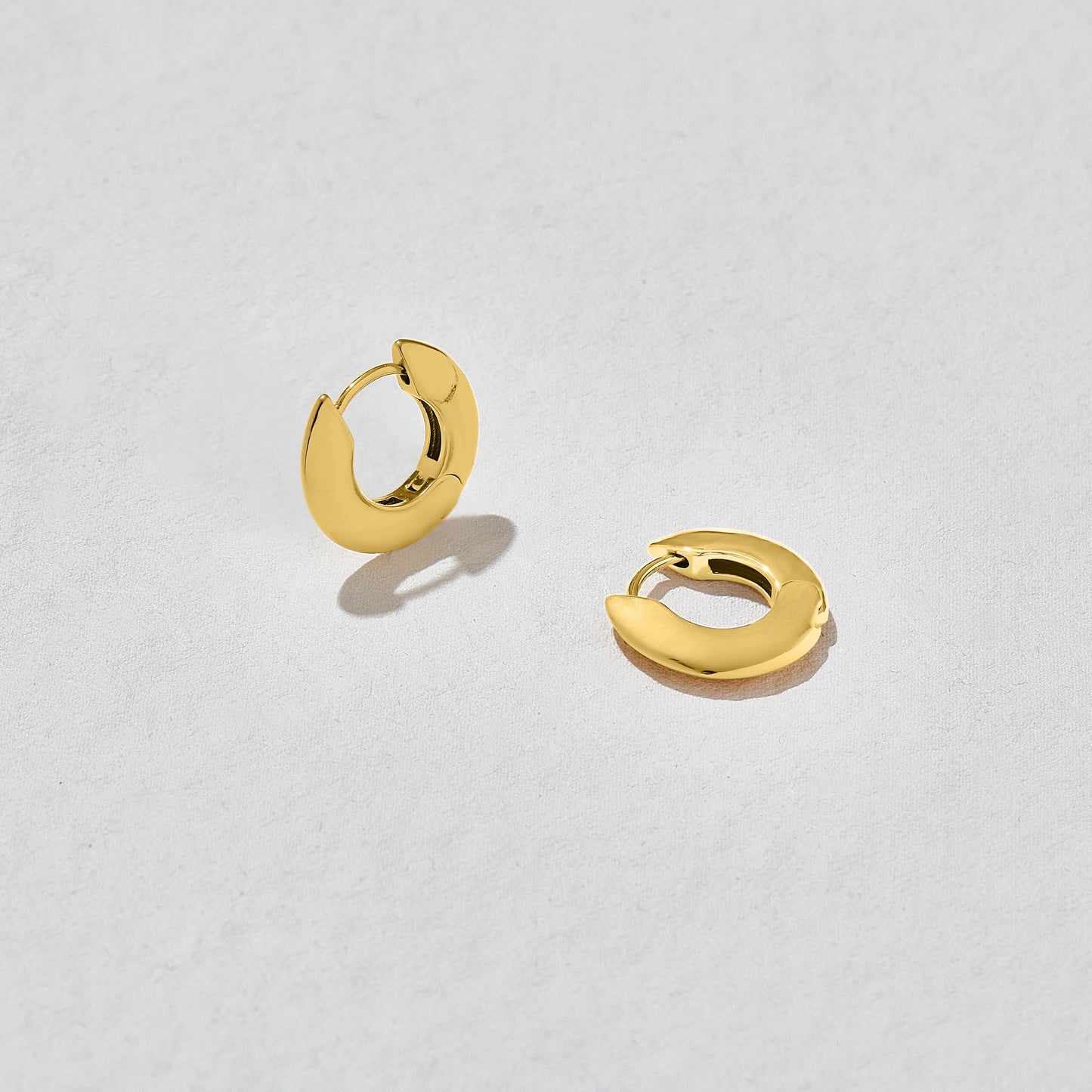 Essence Gold Hoop Earrings | Water Resistant