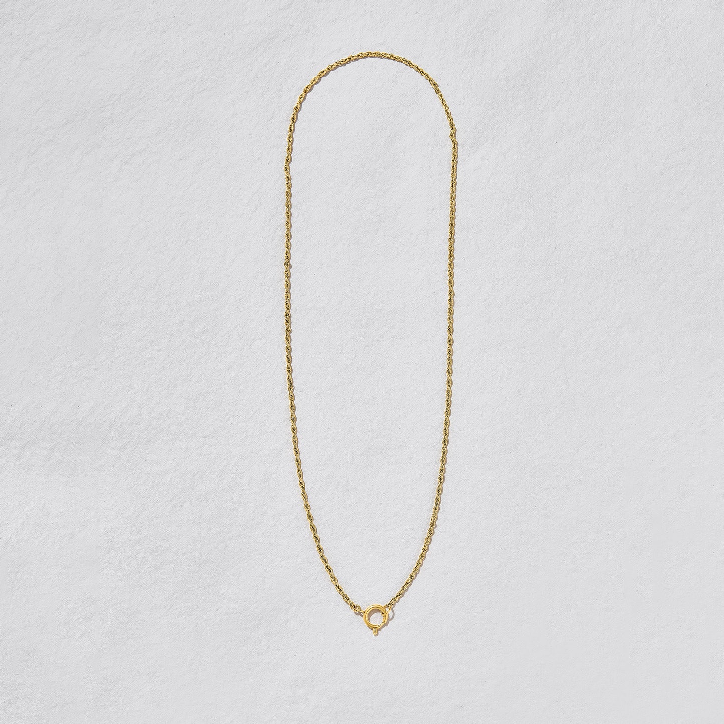 Fleury Gold Twisted Chain Necklace | Water Resistant
