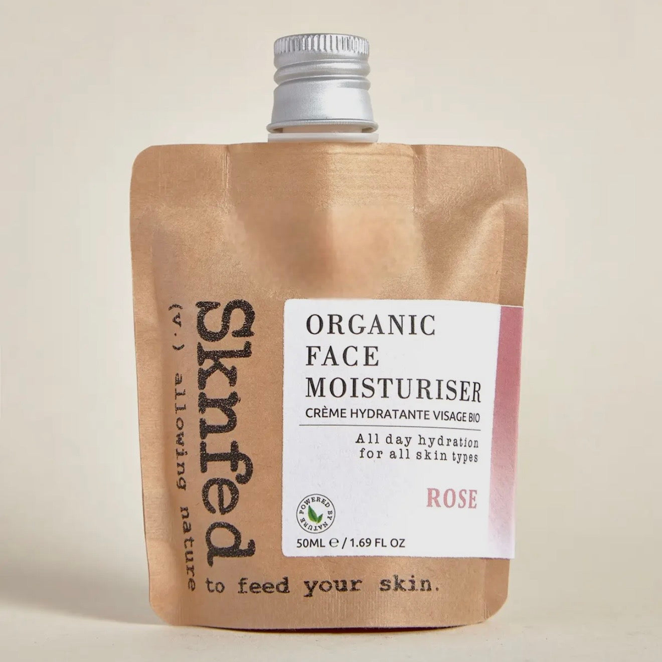 Organic Face Moisturiser | Rose