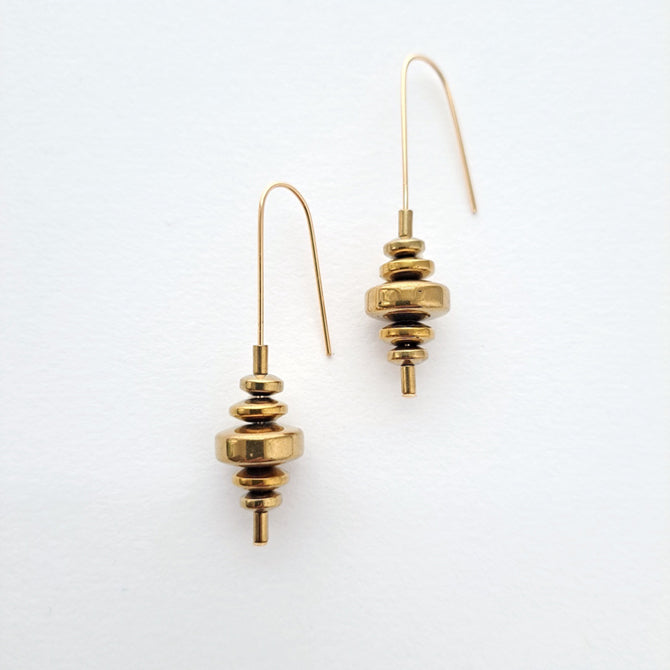 CONSTA Hematite Earrings