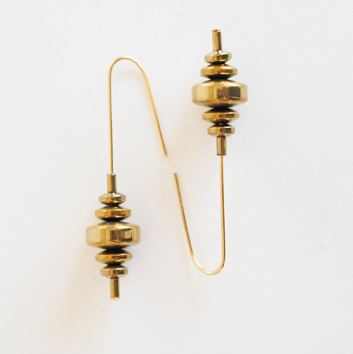 CONSTA Hematite Earrings