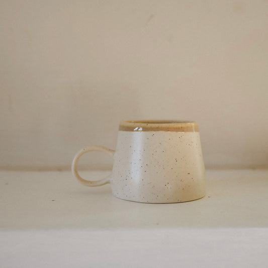 Low Handle Mug | Dip Glaze