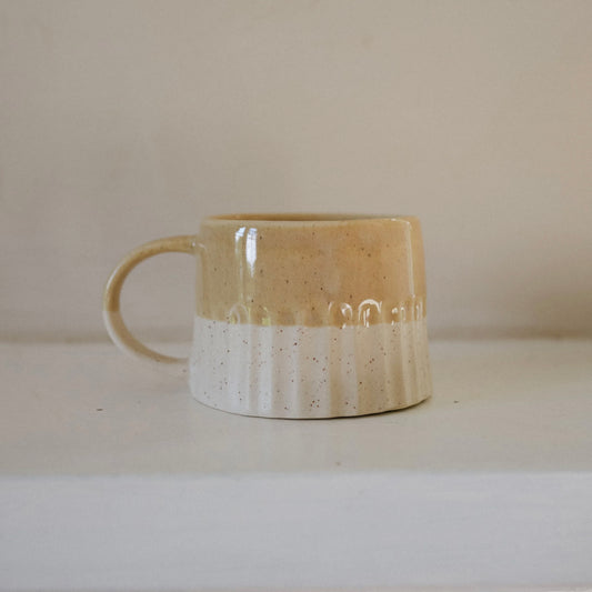 Ridged Mug | Double Glaze