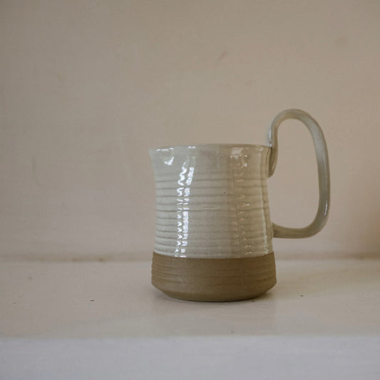 Stoneware Kulampu Jug | Milk White