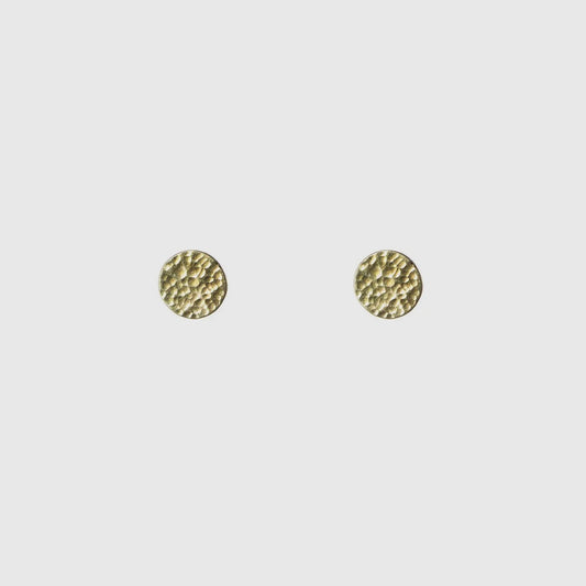 Asha Circle Mini Stud Earrings