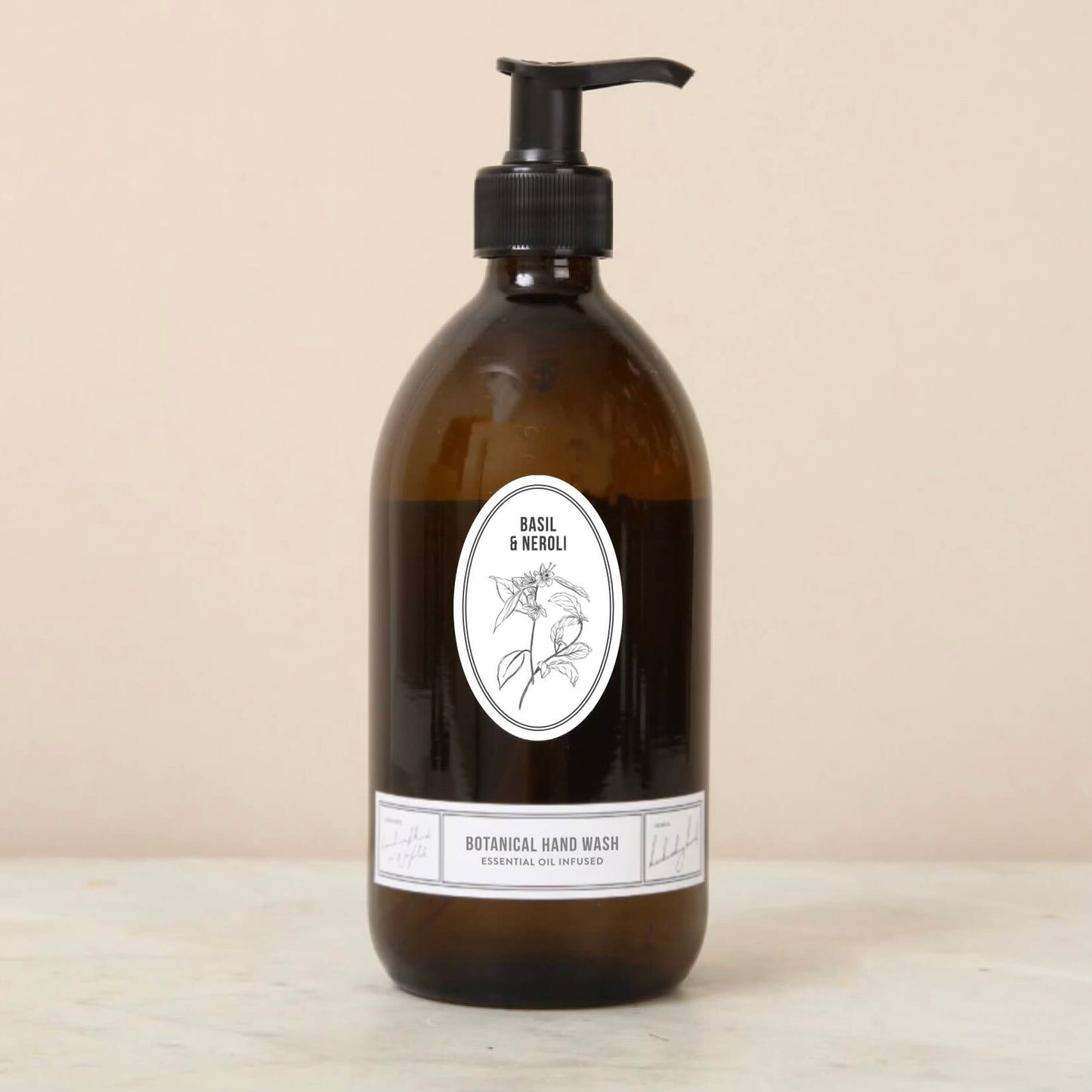 Gardener's Hand Wash | Basil + Neroli 500ml