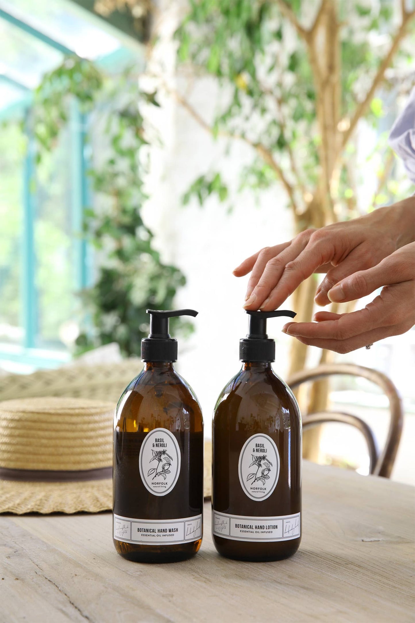 Gardener's Hand Lotion | Basil + Neroli 500ml