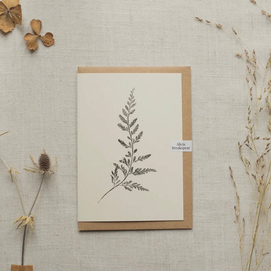 Botanical Greeting Card | Fern