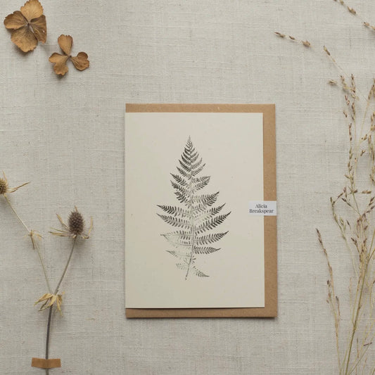 Botanical Greeting Card | Lady Fern