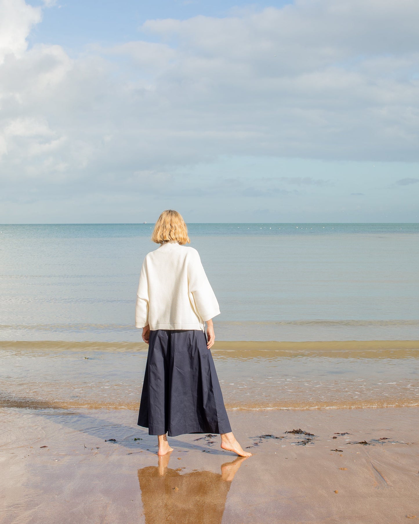 Carrie Culotte | Navy